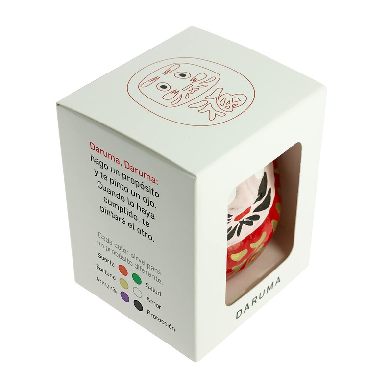 Tierra Zen KP11 Daruma 9.5 x 8 x 8 cm