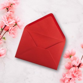 Mini Envelopes – 5.2 x 7.6 cm – with Wet Seal for Flower Greetings, Greeting Cards, Pendant and Money Gifts, FarbenFroh by Gustav Neuser