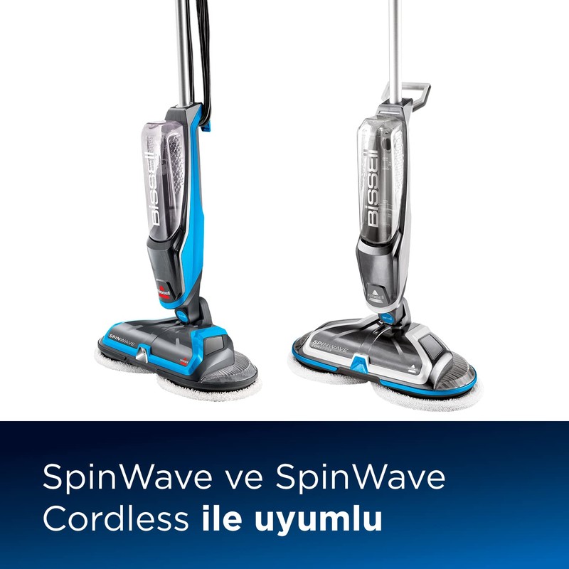 Bissell 2138 Spinwave Scrubby Pads, 4 Stück