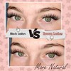 Brown Lash Clusters Natural Lash Extensions Wispy Eyelash Clusters 154