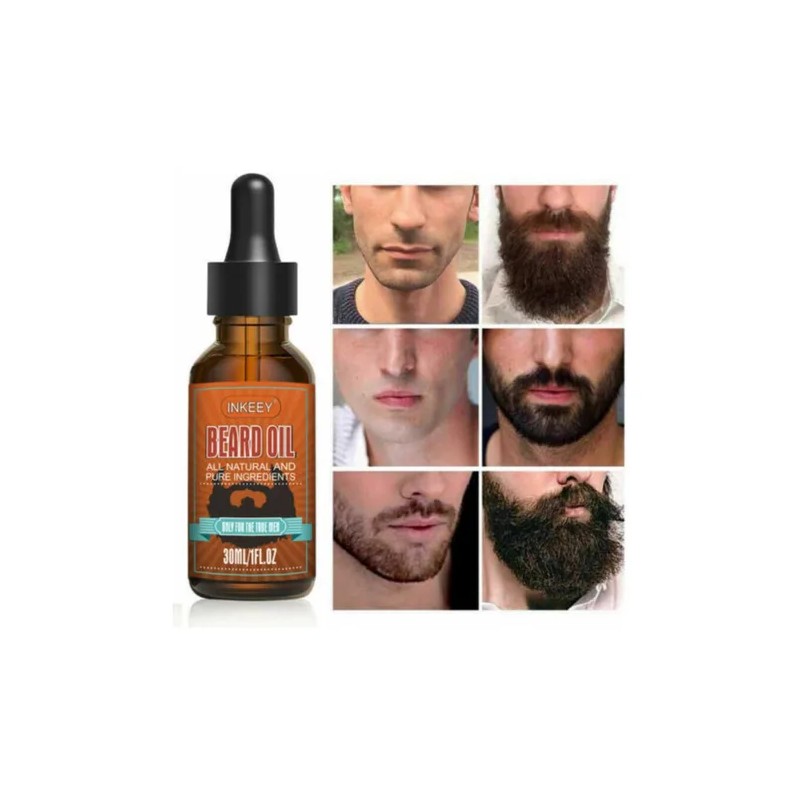 Dúo Serum Natural + Rodillo Micro Agujas Crecimiento Barba