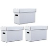 CROSSDESIGN 3 Pack Comic Book Storage Comic Book Box Holds