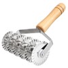 DOERDO Stainless Steel Noodle Lattice Pastry Crust Roller Cutter Pasta