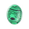 Malachite Stones for Worry Thumb Stone Crystal Thumb Stone for
