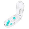 Glamified Pill Cutter, Portable Tablet Cutter with Blade and Storage