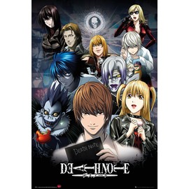 GB eye LTD FP3963 , Death Note, Collage, Maxi Poster, 61 x 91.5 cm, Wood, Multi-Colour