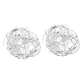 EXCEART 2pcs Fixor Stem Fixation Fixer Sliver Holder Wire Cm Arrangements Arrangement Supplies Flower Vase Table Plant Stub Flexible Decor Tool Arranging Diy for Fixing Crafting Floral