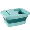Portable Footbath Massage Bucket Easy To Store Foot Soaking Bath