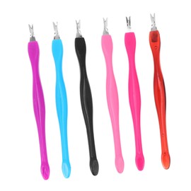 Vaguelly Professional Nail Care Kit Nail Art Tools Dead Skin Fork Cuticle Remover Ergonomic Design