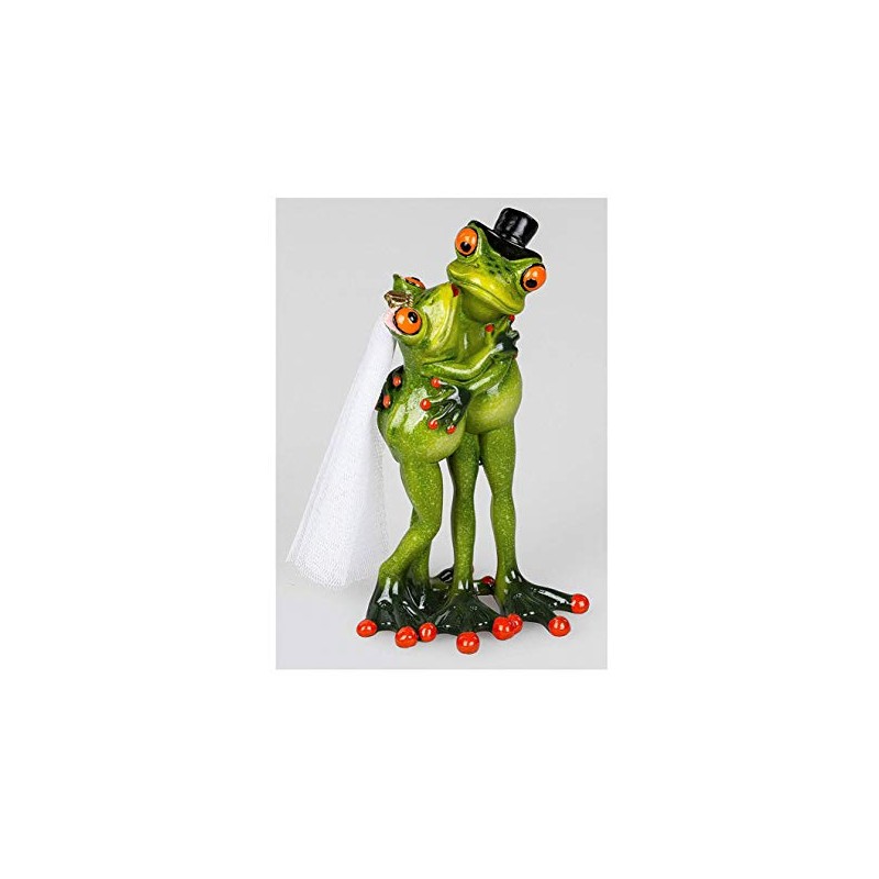 Formano Frog Bride and Groom, Love, Wedding, Approx. 16 cm