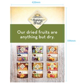 Sunny Fruit Organic Apricots, Soft and Succulent Dried Turkish Apricots