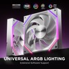 Asiahorse Nyota 120mm Case Fan with Efficient Cooling, ARGB Fan