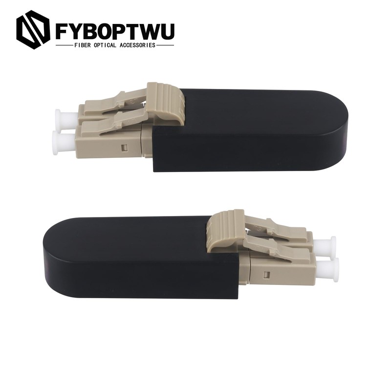 fyboptwu - 4 pcs LC Fiber Optic Loopback Adapter Tester