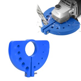 Drill Bit Sharpener - Right Angle Drill Attachment, Drill Bit Grinding Attachment Sharpener for All Bits, Electric Drill Bit Grinder Tool, Multi-Specification Drill Bit Grinding (Blue)