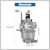 RATCHROLL Carburetor with Gasket for CAT RP6500, RP7500E, RP8000E Gas