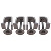 (4 Pack) Easy Mount - Truck Tool Box Clamps -