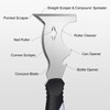 Mister Rui 2 Pack 10 in 1 Putty Knife -