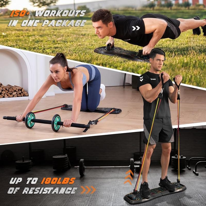 LALAHIGH Emurdyon Portable Home Gym System: Full-Body Training, Improved Flexibility,