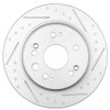SCITOO Disc Brake Rotors Kits 31304 Rear Solid Brake Rotors