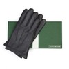 Downholme Touchscreen Leather Cashmere Lined Gloves for Men (Black, M)