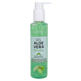 Pure Natural Aloe Vera Gel - Instant Absorption and Pleasant Non-Greasy Texture Nourishes, Moisturises, Refreshes and Nourishes Your Skin - Excellent After Hair Removal - Vegan