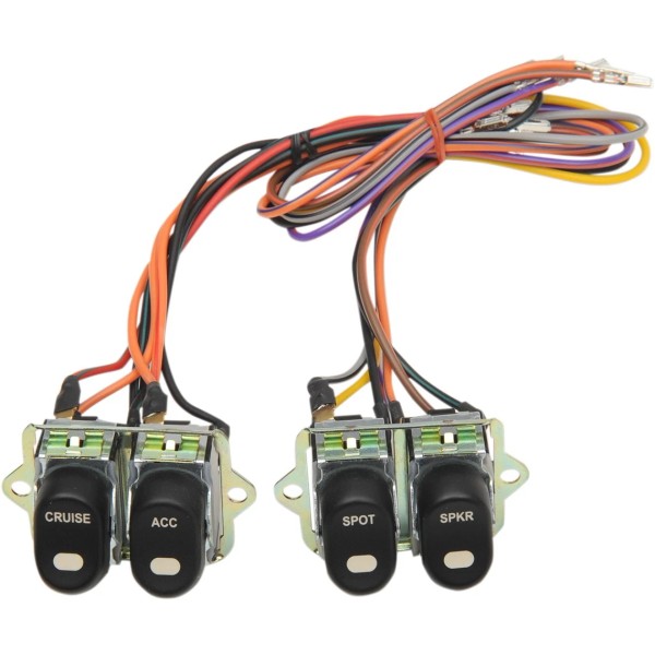 Drag Specialties Rocker Switch Assembly for Harley-Davidso