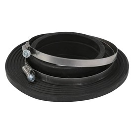 PSI Masonry Collar Rubber with 2 Stainless Steel Straps MFPA Certified Size 110 mm (105-116 mm)