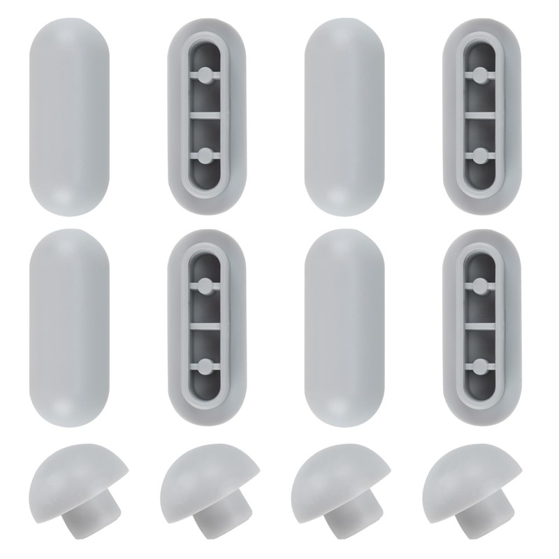 Lotbun Toilet Seat Damper Plastic, Toilet Lid Stopper, Toilet Seat