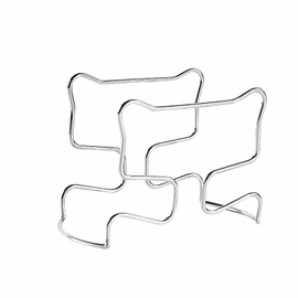 Collecte De TO-BE Drip Coffee Holder Coffee Drip Drip Equipment Coffee Filter Stainless Steel Durable Drip Stand for Drip Bag Easy to Use Fits 7.0-8.5CM Cup (Silver)