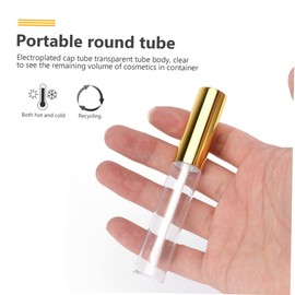 TOVINANNA Lipstick Containers 10ml Lip Glaze Tubes Refillable Bottles for Cosmetics