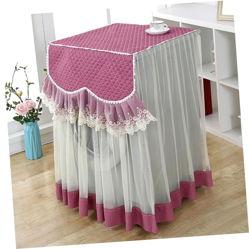 iplusmile Delicate Washing Machine Cover Purple Washer Protector for Home