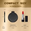 Qislee Compact Mirror Bulk, Round Makeup Mirror for Purse, Set