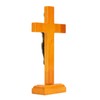 Catholic Crucifix Wooden Crucifix with Base for Home Office for