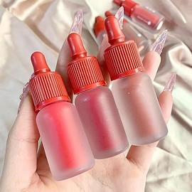 Lápiz Labial Líquido de Larga Duración, 4 G, Color de Alto Pigmento, Tinte Labial Mate, Hidratante, Alta Reproducción Cromática, Adecuado para (#601 Oolong Tangerine (nuevo