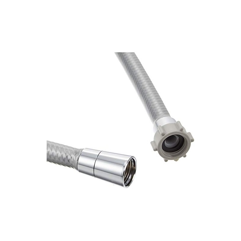 LIXIL INAX Shower Hose Metallic Silver Hose 1.5m A-4215
