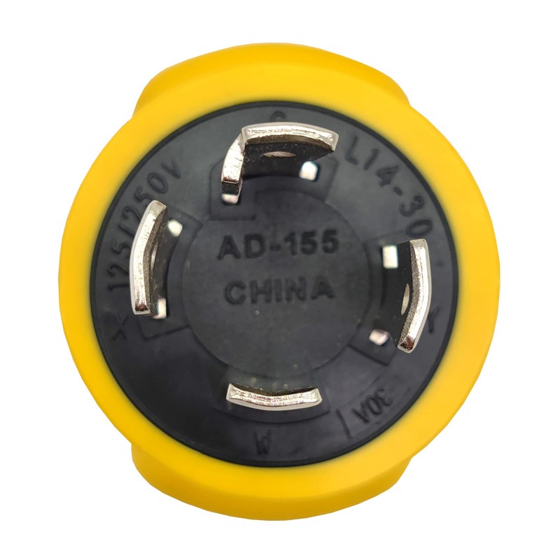 Parkworld 62954 NEMA L14-30P to 10-50R Adapter 4-Prong Generator 30A