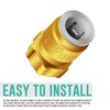 Quick Connect Female Brass Reducing Adapter – 3/8” Quick Connect
