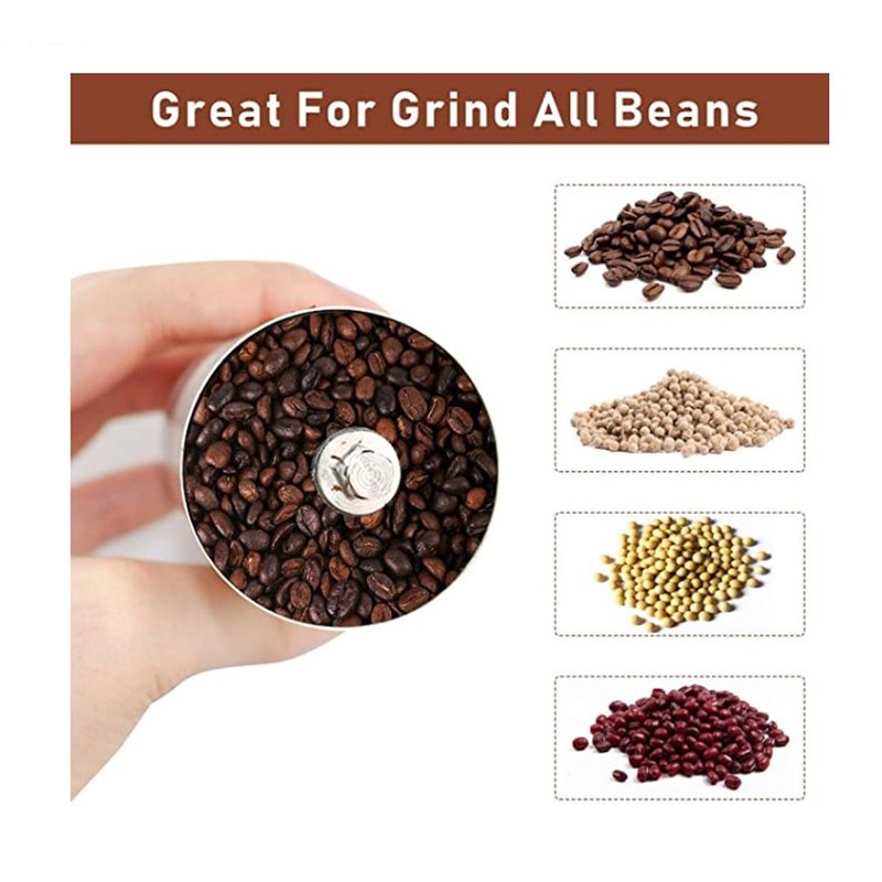 Stainless Steel Manual Coffee Bean Grinders Mill for Coffee Making