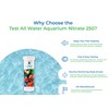 TEST ALL WATER - Aquarium Ammonia Test Strips | 6