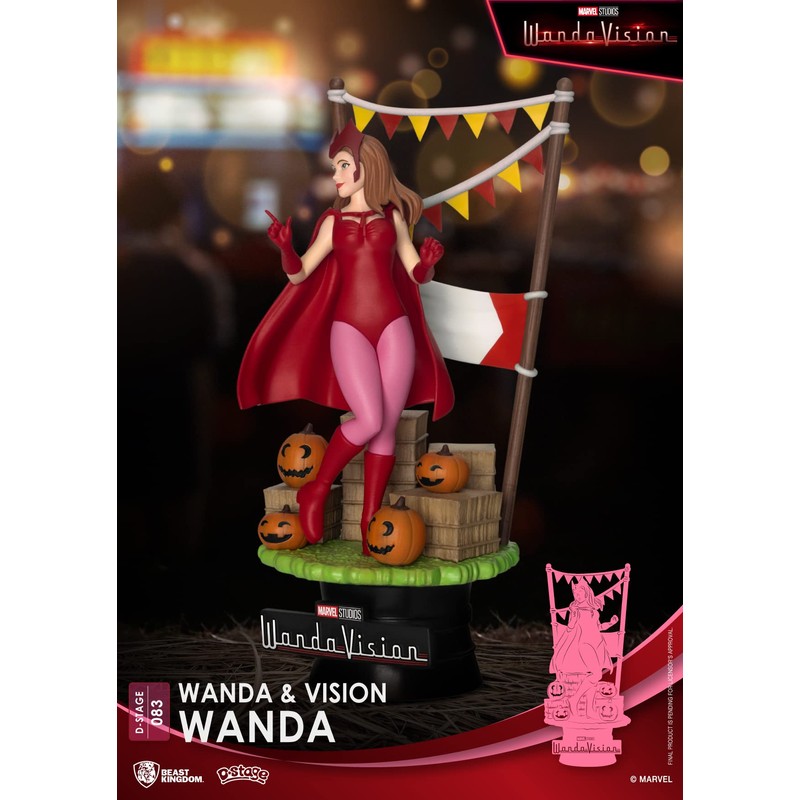 Beast Kingdom Toys WandaVision diorama PVC D-Stage Wanda 16 cm