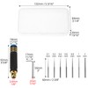 QWORK Model Scriber Resin Carved Scribe Line Cutting Tool, Chisel