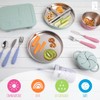 Elk and Friends Stainless Steel Bowls + Silicone Sleeve and