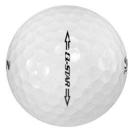 GOLF BALL DIVERS for Srixon Q-Star Recycled Golf Balls, Grade AAA Quality, Value Condition (White, 36 Balls)