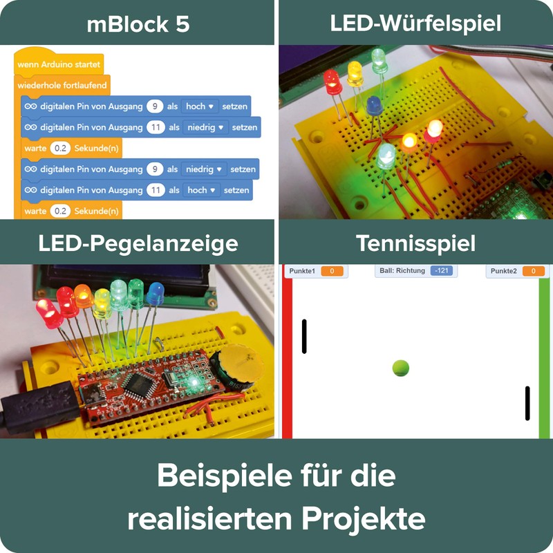 FRANZIS 671936 – Mach's Easy – Maker Kit for Arduino,