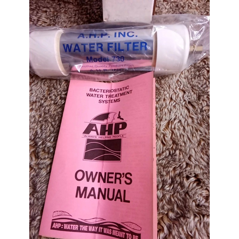 AHP A.H.P Bacteriostatic Water Treatment System Water Filter Ice Maker