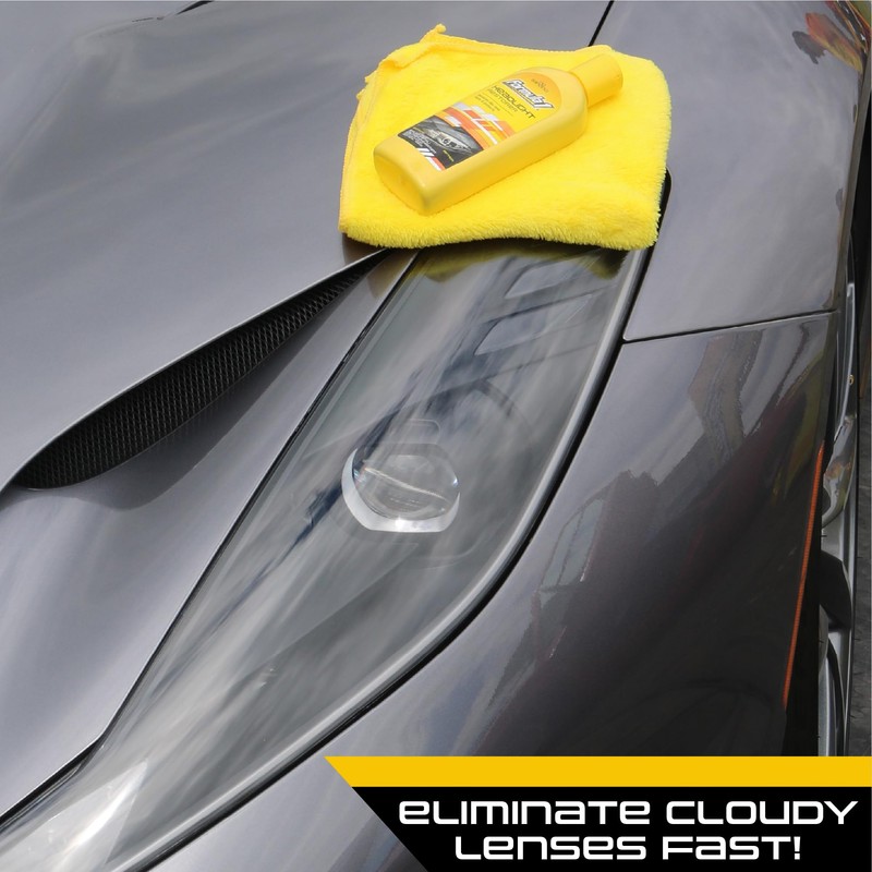 Formula 1 Headlight Restorer & Sealant – One Step Polish