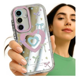 Funda Para Motorola Espejo Cute Corazones Antigolpes Mujer