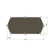 TATONKA TARP Tarp WING 1 LT Stone Grey Olive 8