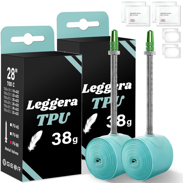 Geartle TPU Reguera Inner Tube, Ultra Light, 700 x 18-32C,