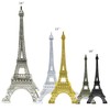 Allgala 10" Eiffel Tower Statue Decor Alloy Metal, Silver